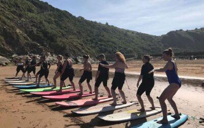 MI PRIMERA CLASE DE SURF